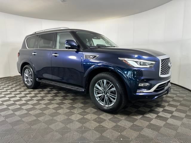 Used 2022 INFINITI QX80 Luxe w/ Cargo Package video 2