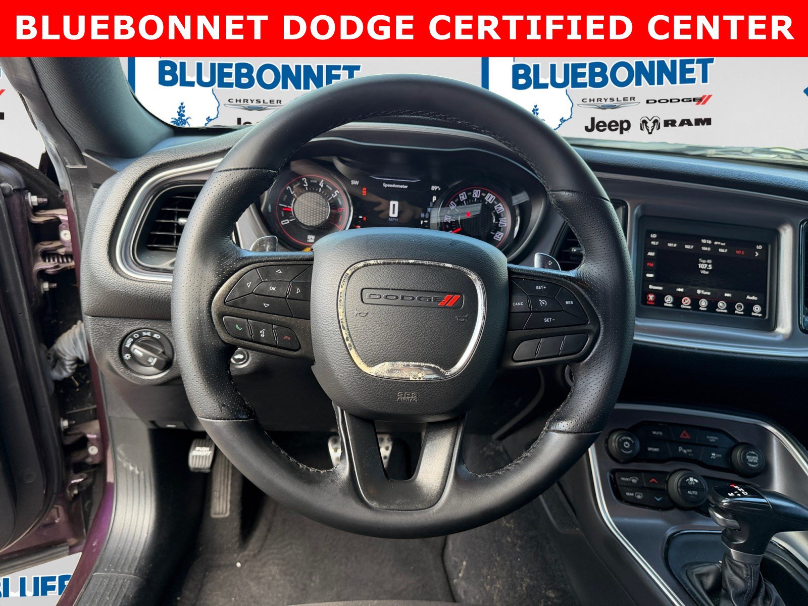 Used 2021 Dodge Challenger R/T w/ Blacktop Package RWD image 13