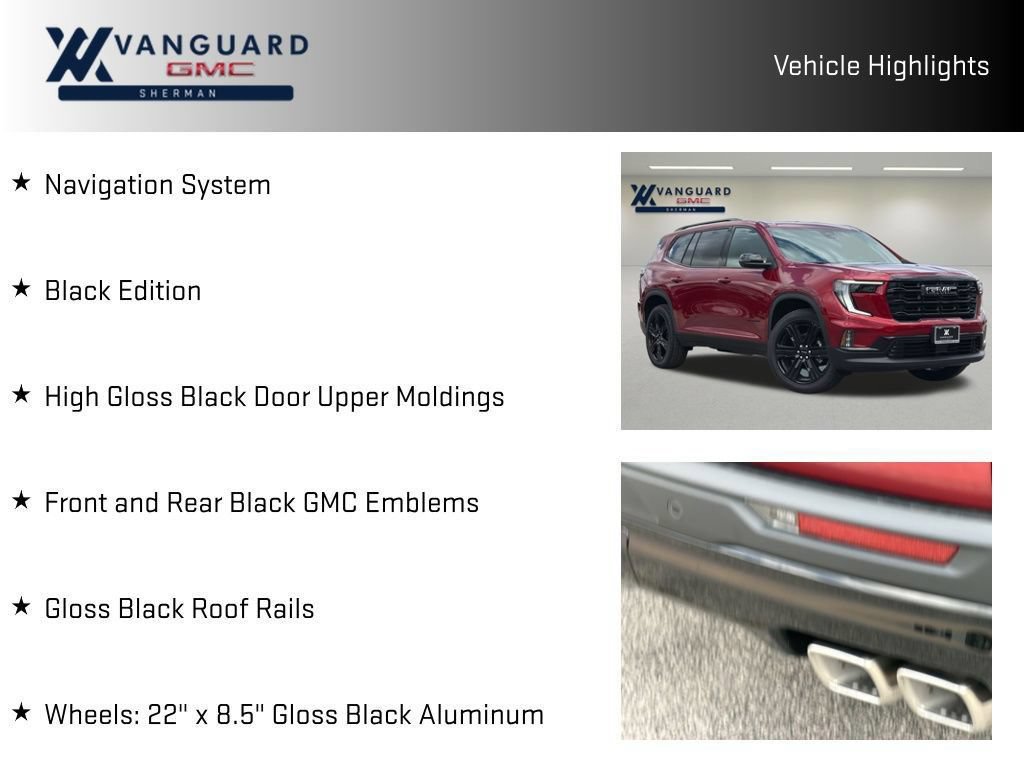 New 2026 GMC Acadia Elevation FWD image 12