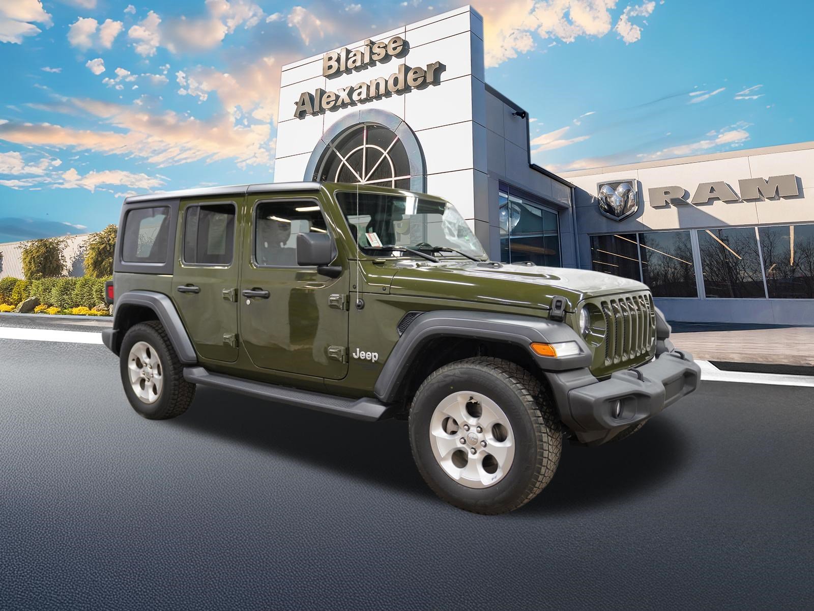 Used 2021 Jeep Wrangler Unlimited Sport AWD/4WD image 1