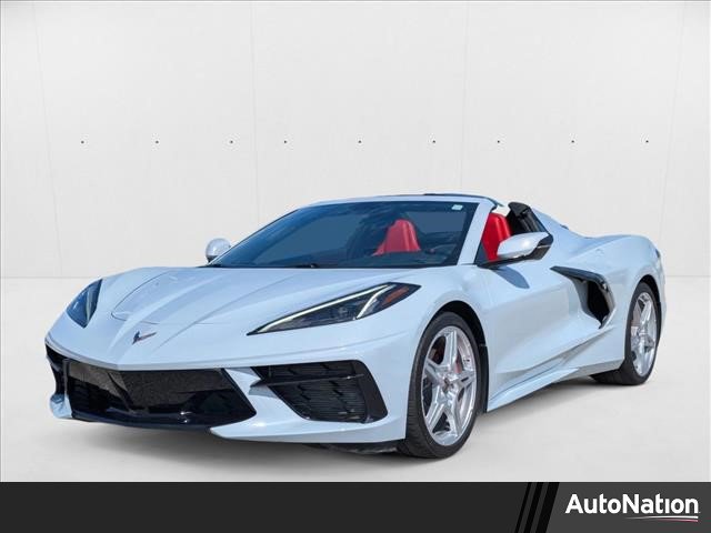 Used 2021 Chevrolet Corvette Stingray Convertible w/ Chrome Exterior Badge Package