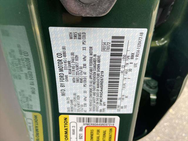 Used 2025 Ford Bronco Sport Badlands w/ Badlands Tech Package image 10