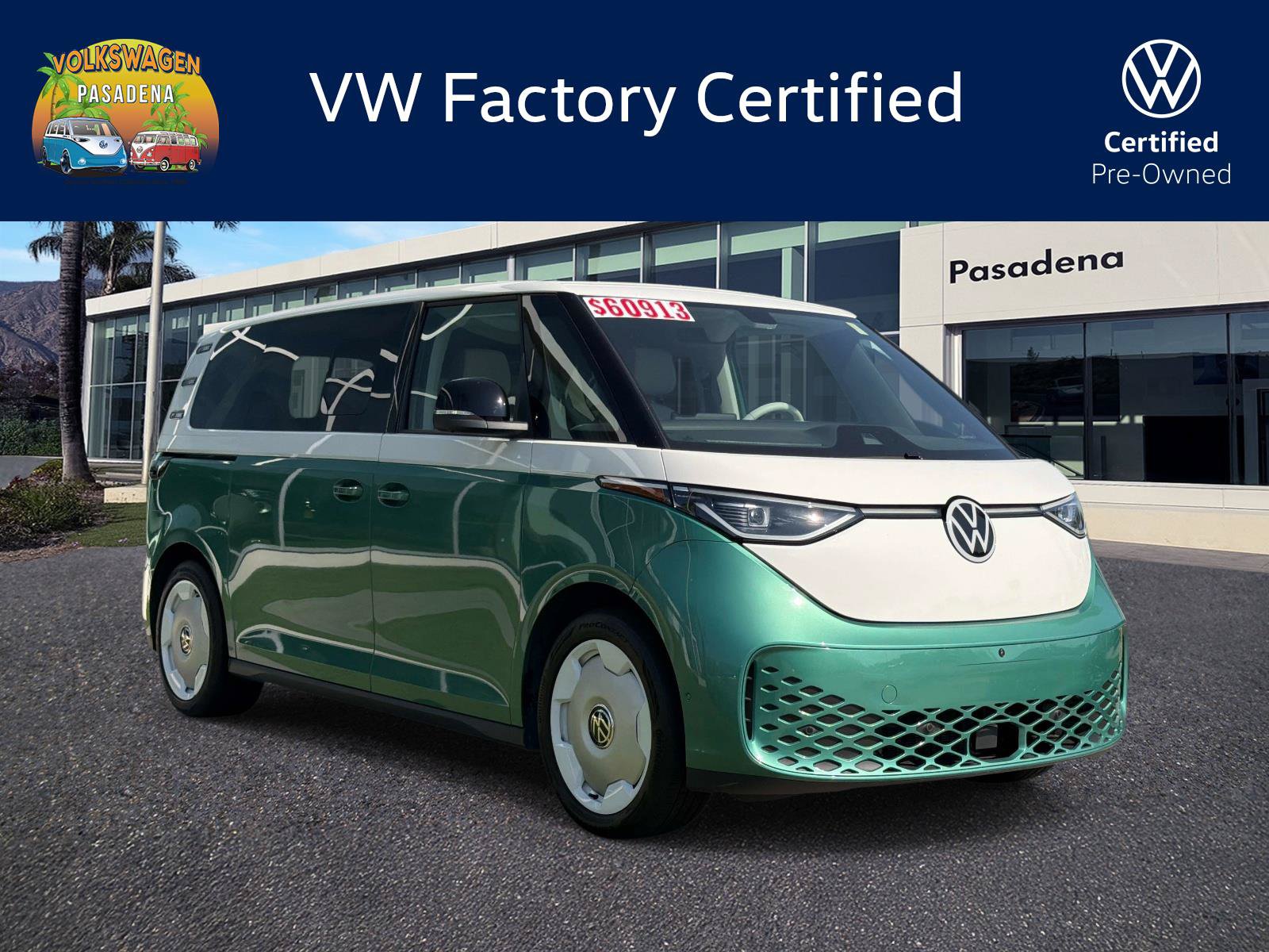 Certified 2025 Volkswagen ID. Buzz 1st Edition