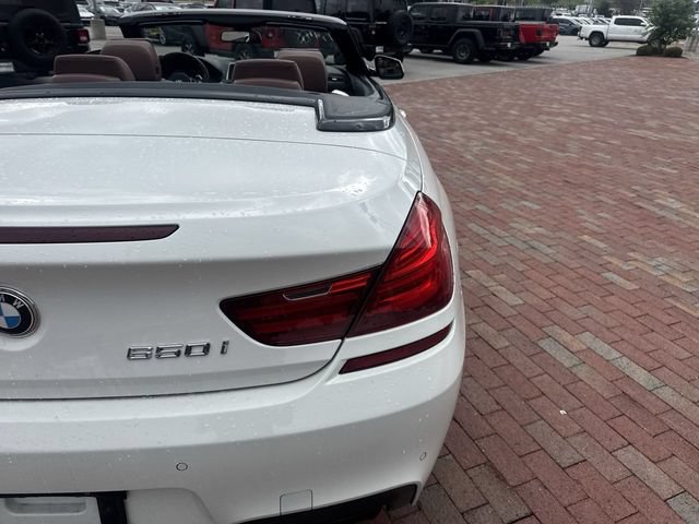 Used 2015 BMW 650i xDrive Convertible w/ M Sport Package AWD/4WD image 19
