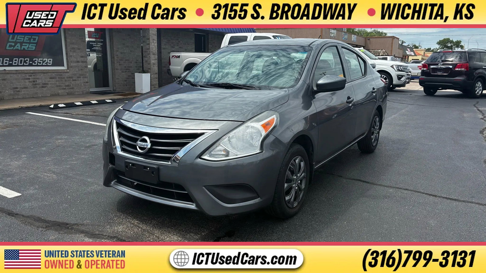 Used 2016 Nissan Versa S Plus