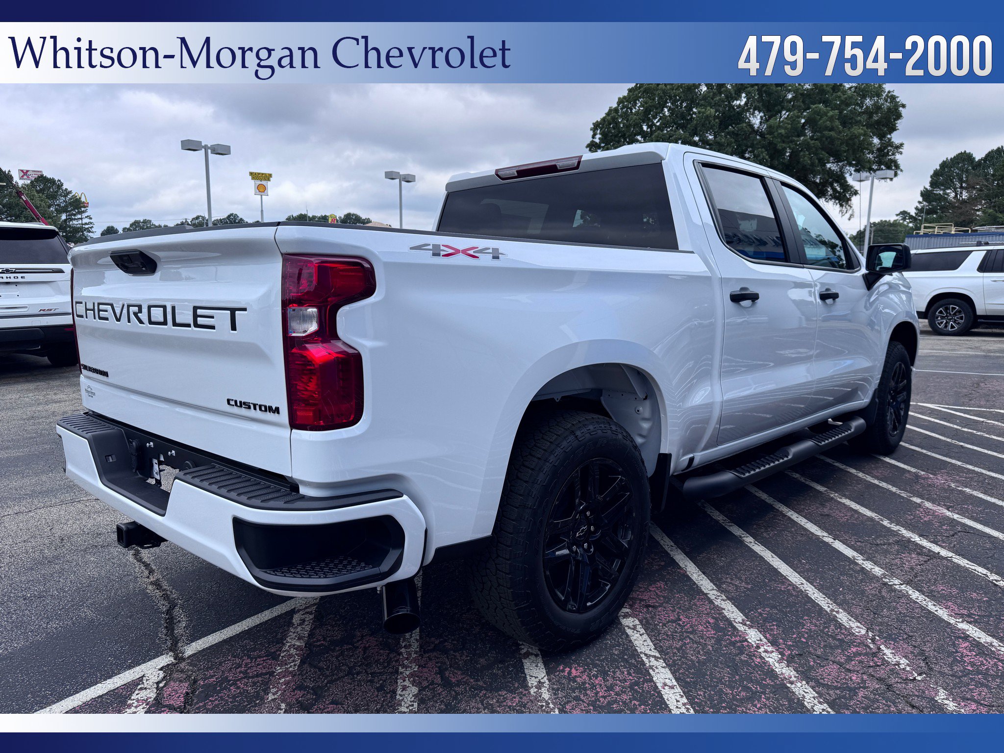 New 2026 Chevrolet Silverado 1500 Custom w/ Turbomax Blackout Package AWD/4WD image 5