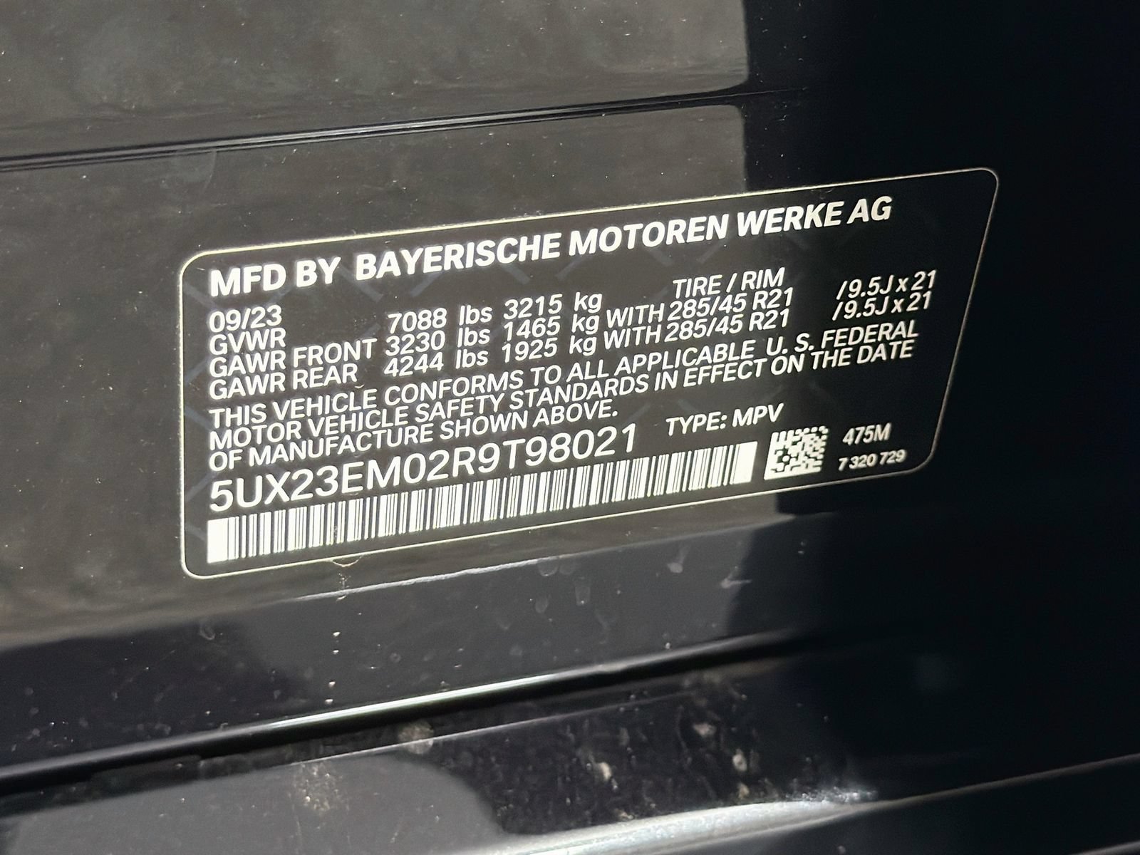 Certified 2024 BMW X7 xDrive40i w/ Parking Assistance Package AWD/4WD image 34