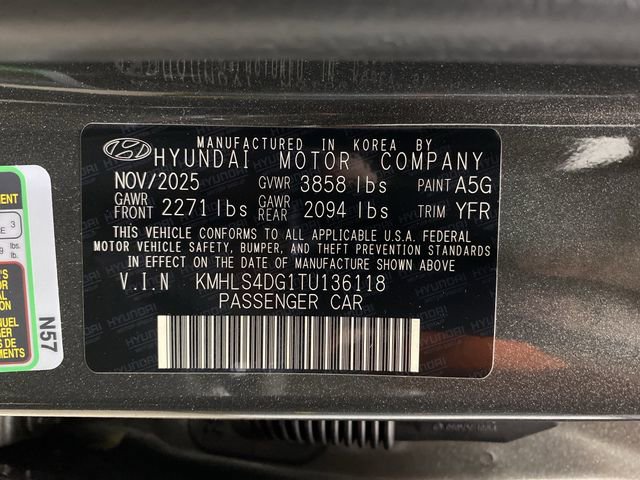 New 2026 Hyundai Elantra SEL Sport w/ Cargo Package image 34