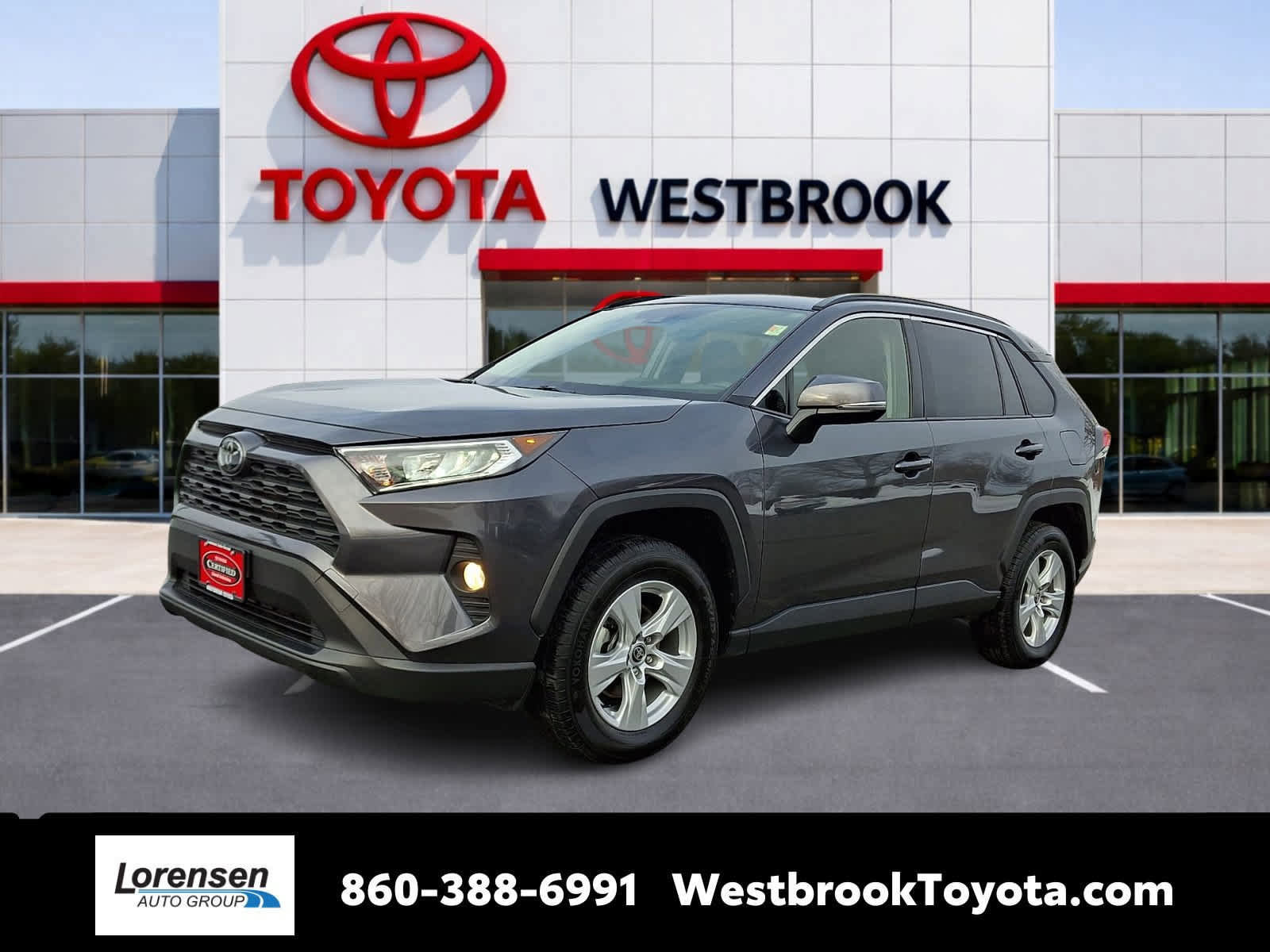 Certified 2020 Toyota RAV4 XLE