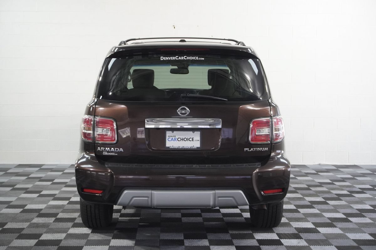 Used 2017 Nissan Armada Platinum w/ Captain Seat Package AWD/4WD image 4