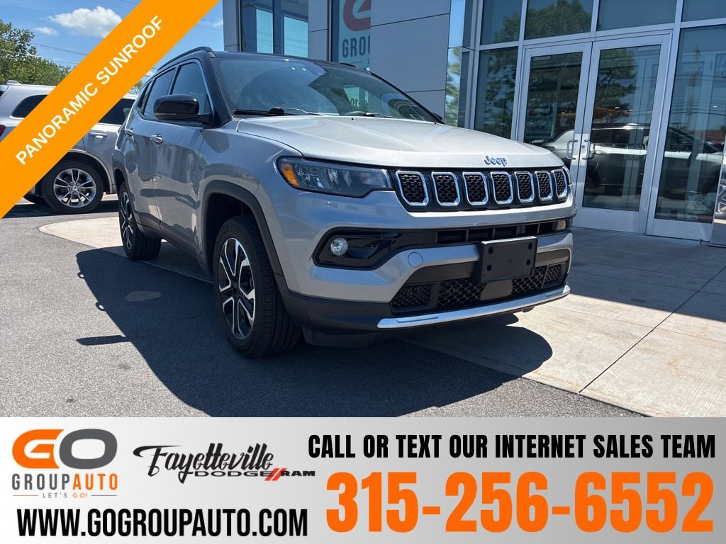 Used 2023 Jeep Compass Limited w/ Sun and Sound Group