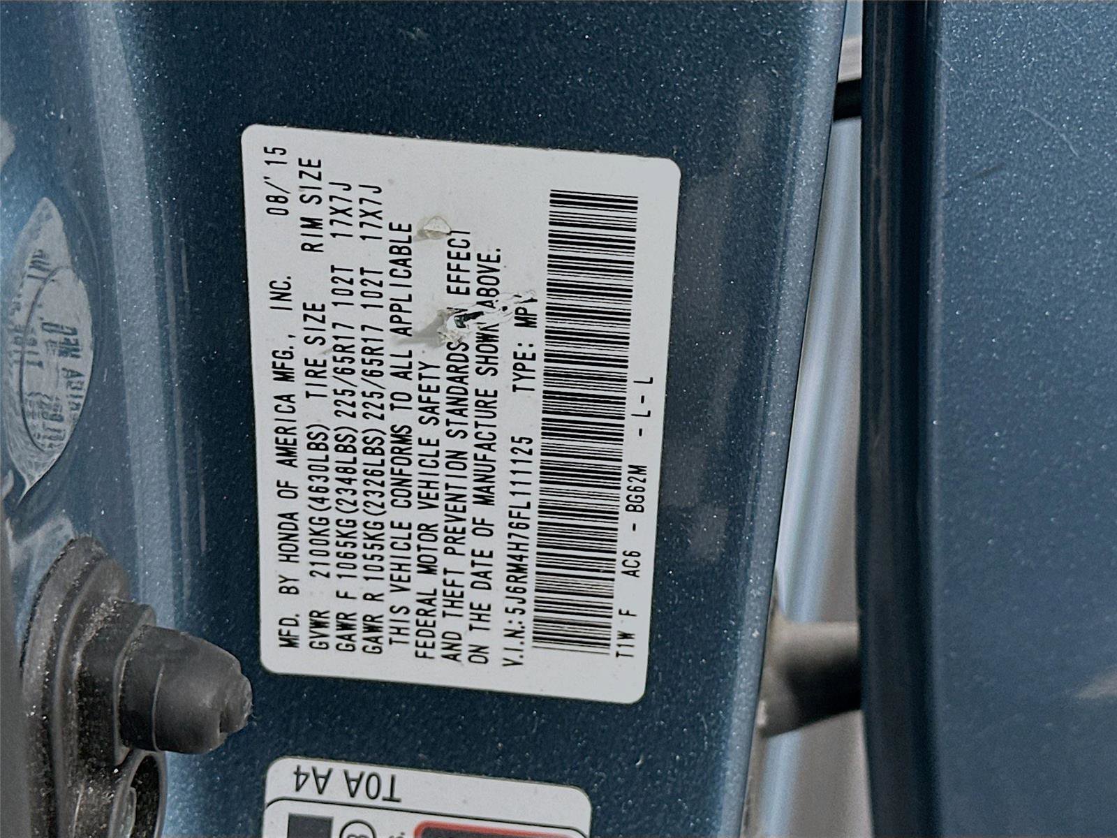 Used 2015 Honda CR-V EX-L image 23