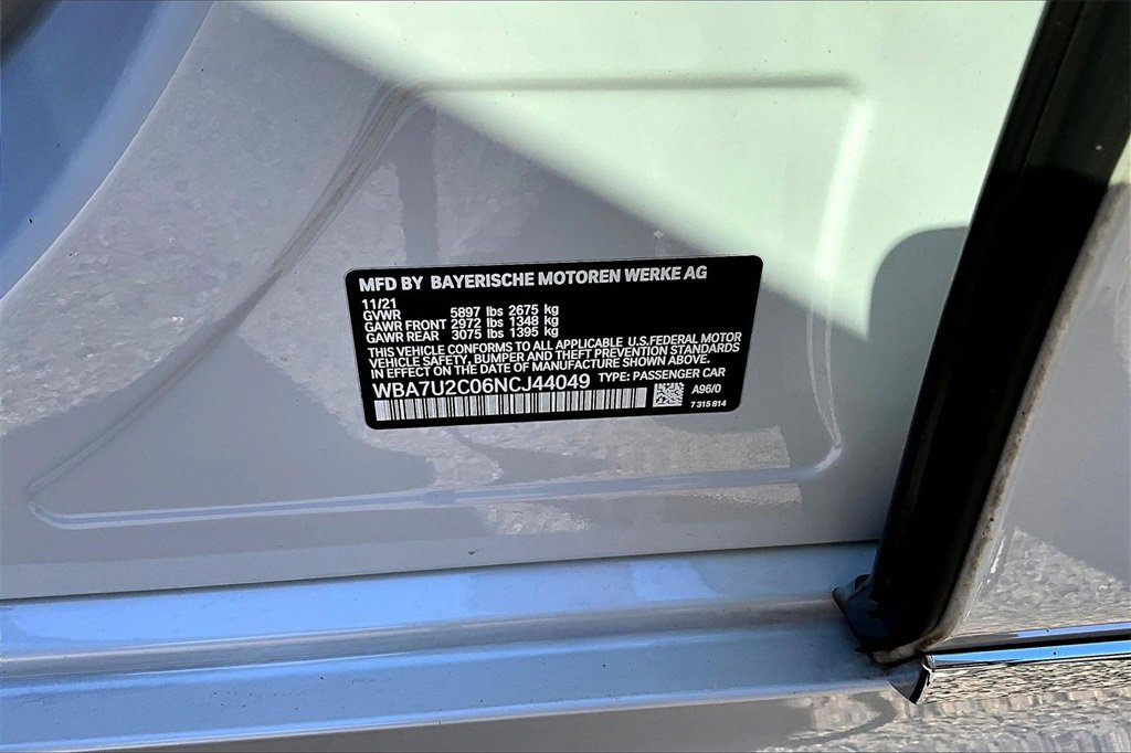 Used 2022 BMW 750i xDrive 750i xDrive w/ Executive Package image 19