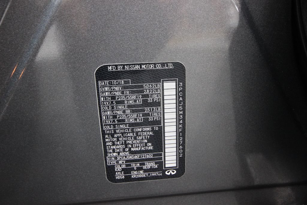 Used 2019 INFINITI QX50 Essential w/ Premium Heat Package AWD/4WD image 38