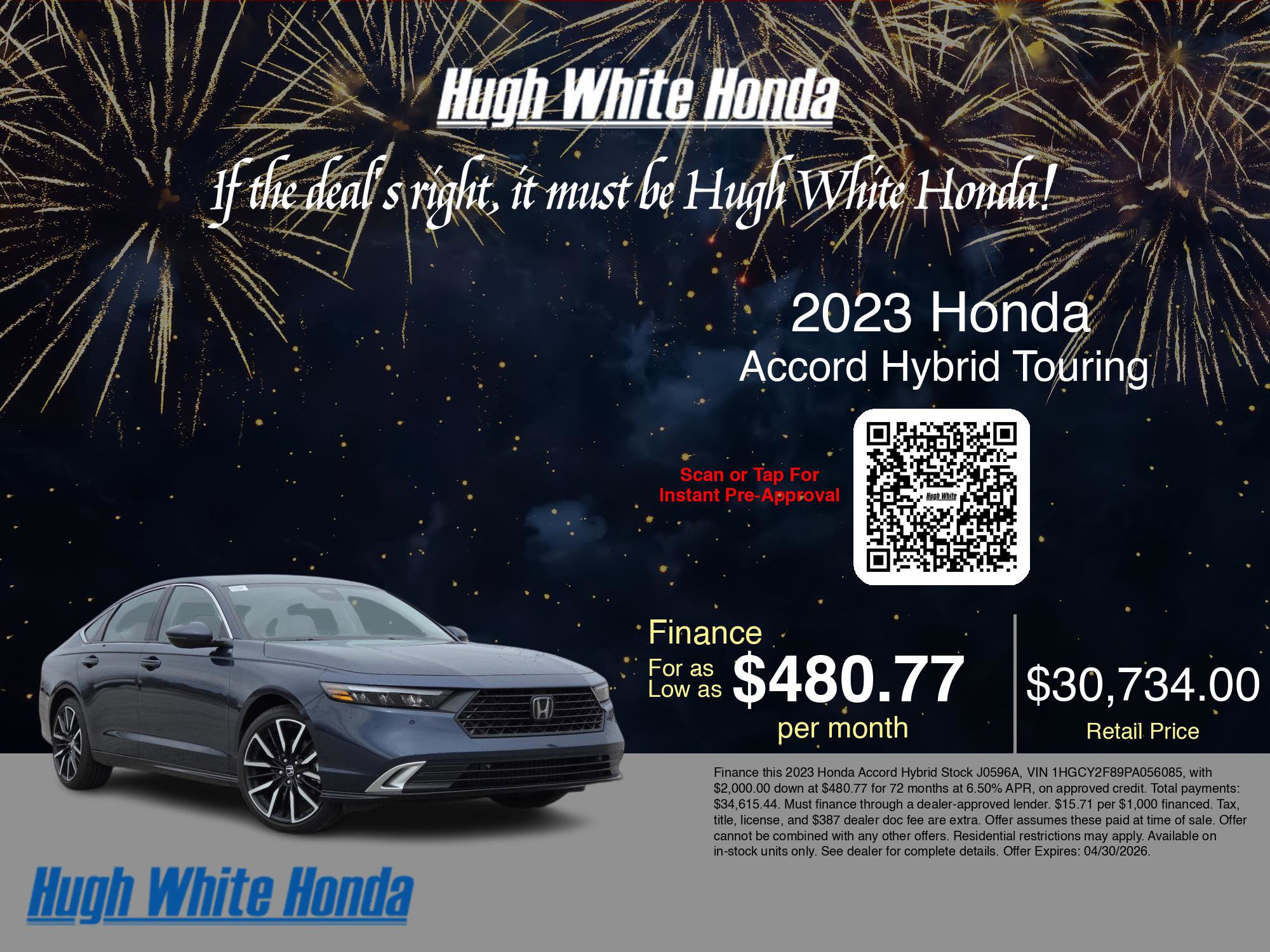 Used 2023 Honda Accord Touring image 3