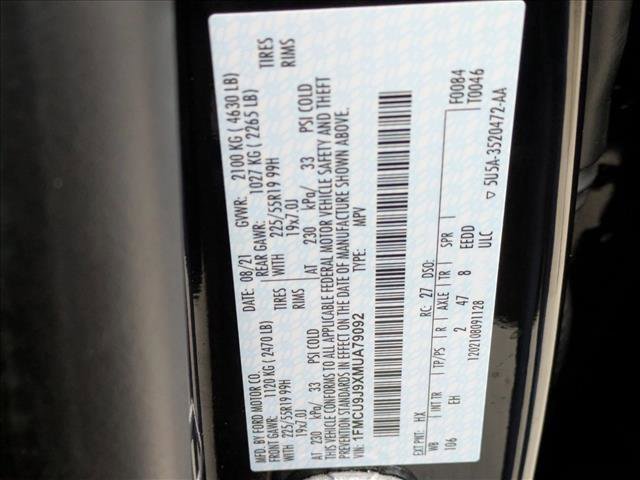 Used 2021 Ford Escape Titanium w/ Class II Trailer Tow Package image 26