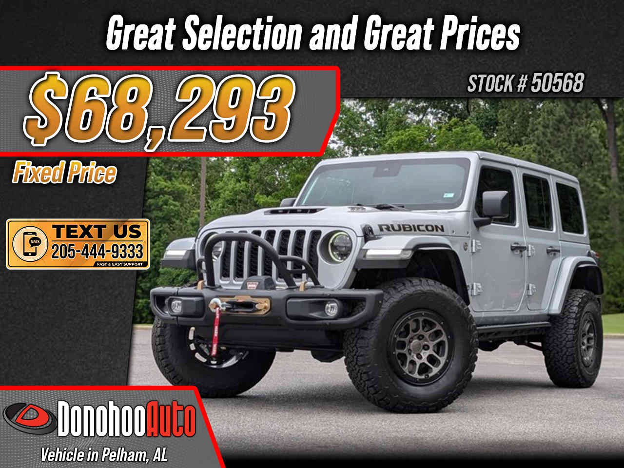 Used 2023 Jeep Wrangler Unlimited Rubicon 392 w/ Xtreme Recon 35" Tire Package AWD/4WD image 1