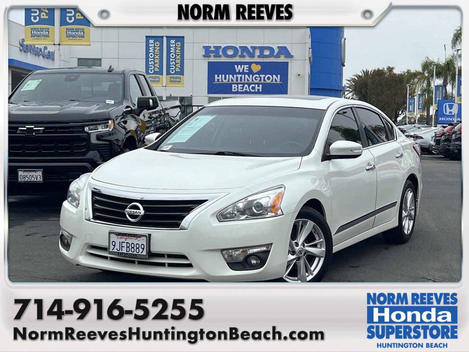 Used 2015 Nissan Altima 2.5 SL w/ Moonroof Package