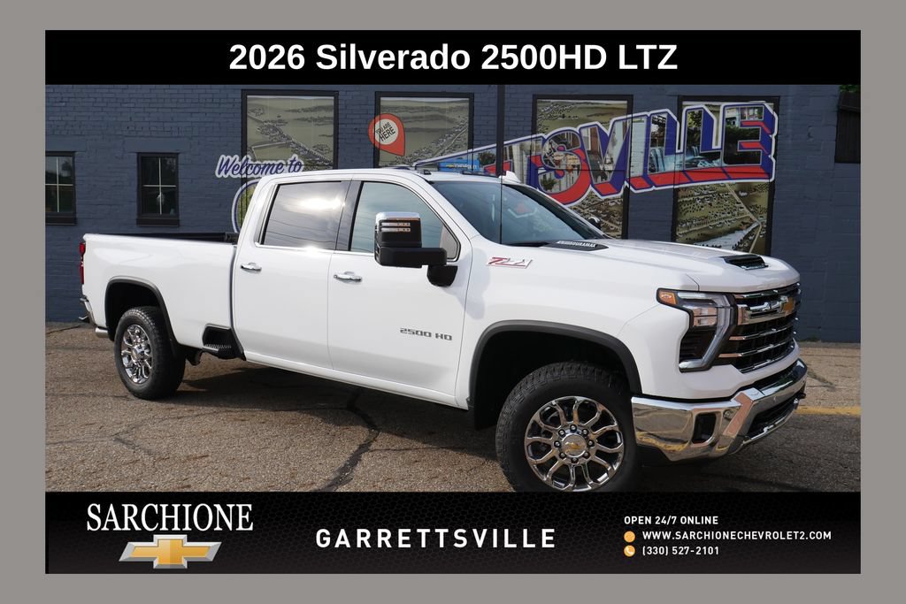 New 2026 Chevrolet Silverado 2500 LTZ w/ LTZ Plus Package