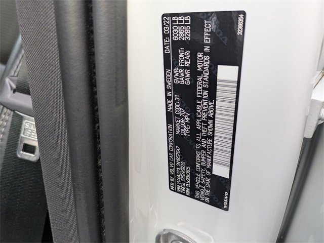 Certified 2022 Volvo XC90 T6 Inscription w/ Advanced Package image 34