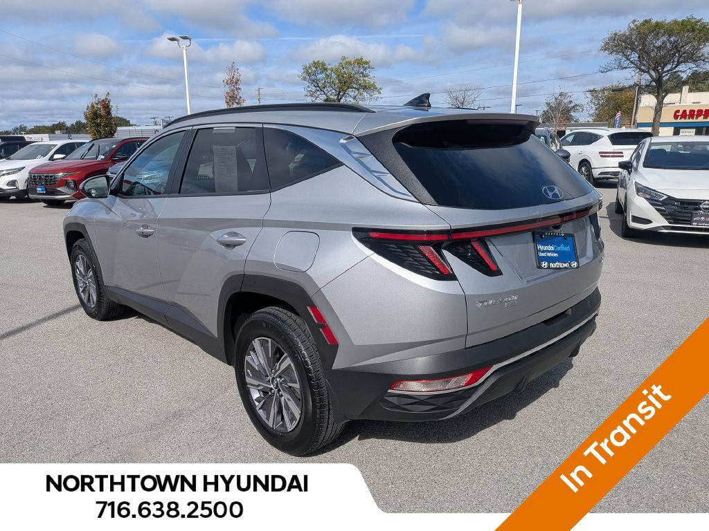 Certified 2022 Hyundai Tucson Blue AWD/4WD image 4