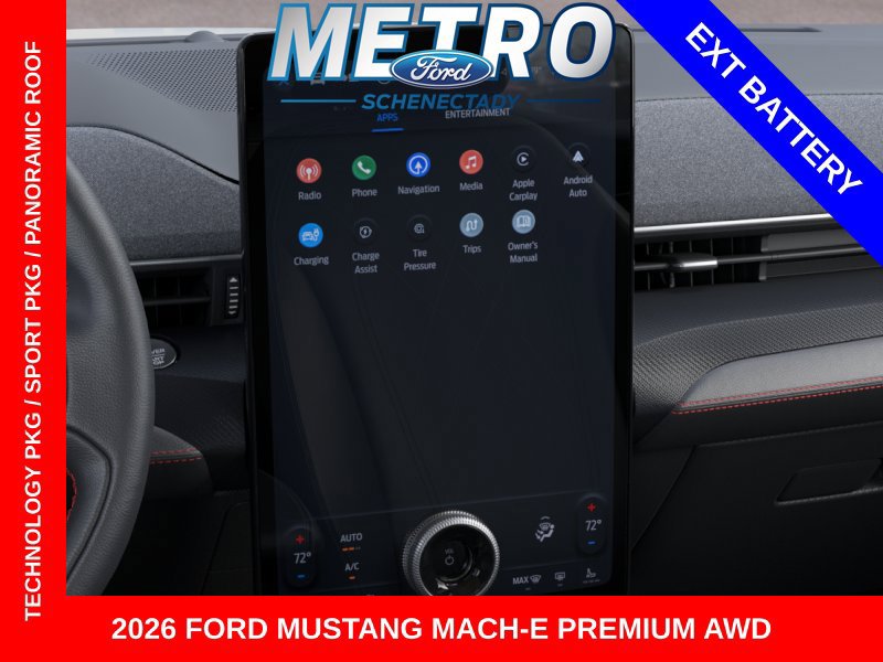 New 2026 Ford Mustang Mach-E Premium w/ Sport Appearance Package AWD/4WD image 14