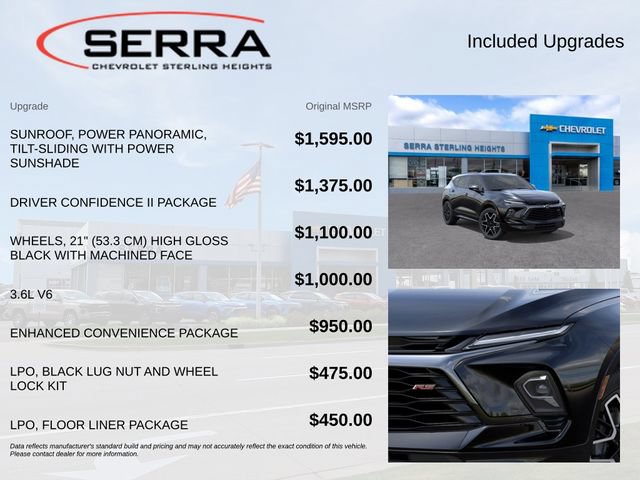 New 2026 Chevrolet Blazer RS w/ Driver Confidence II Package AWD/4WD image 4