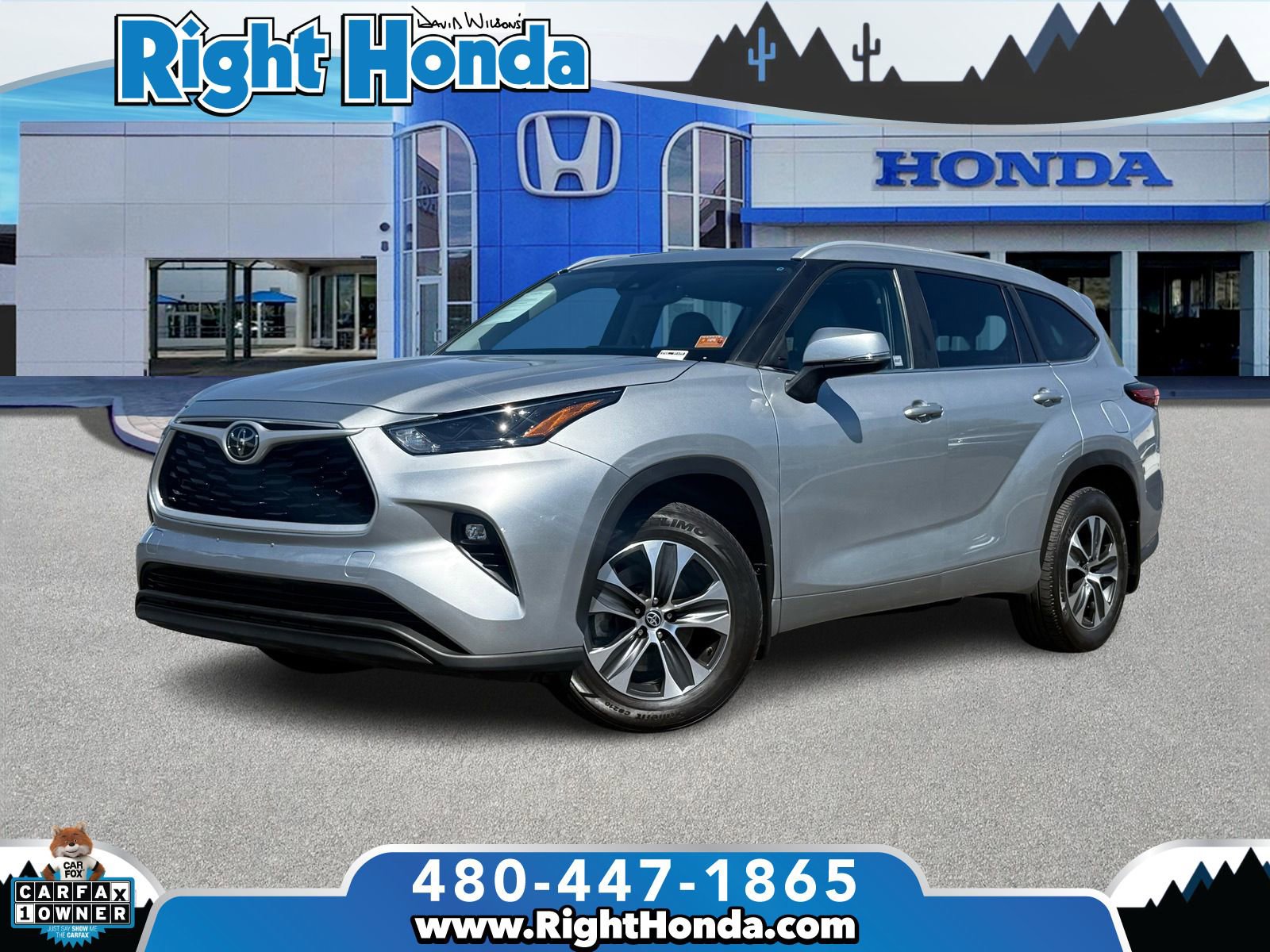 Used 2023 Toyota Highlander XLE image 1