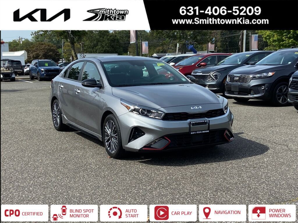 Certified 2023 Kia Forte GT-Line w/ GT-Line Technology Package FWD image 1