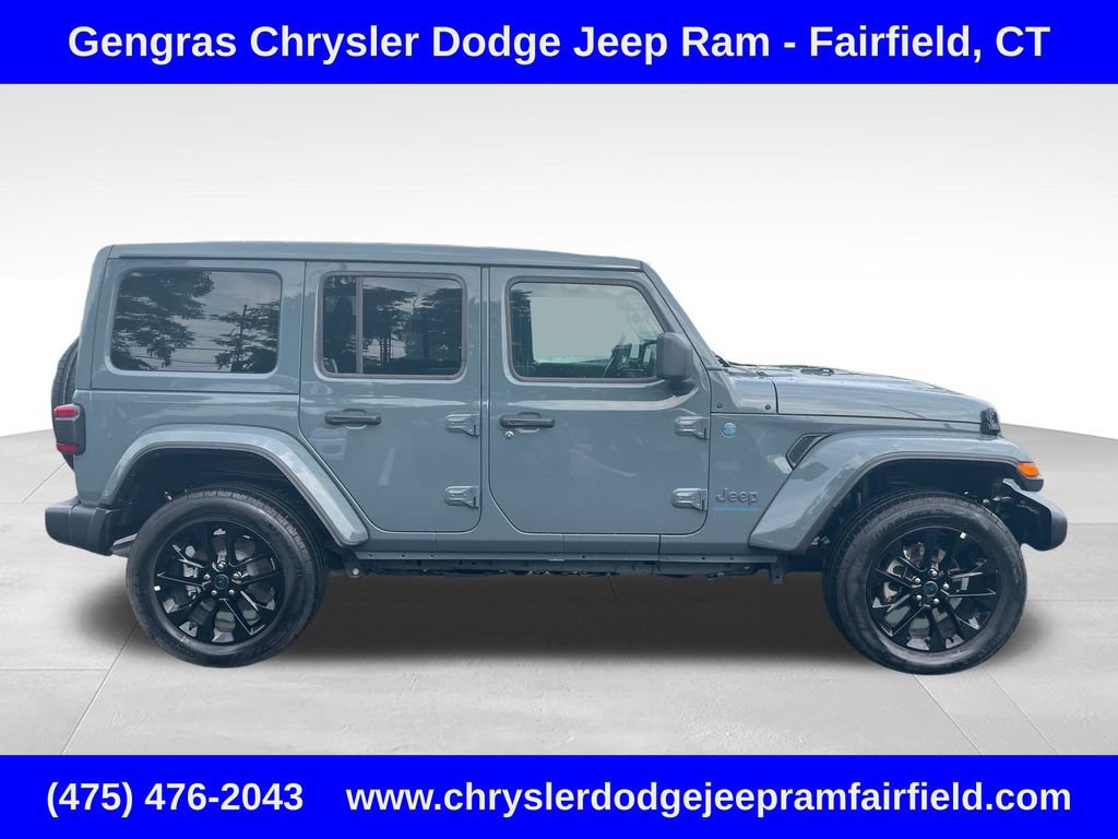 Certified 2025 Jeep Wrangler Unlimited Sahara w/ Safety Group AWD/4WD image 8