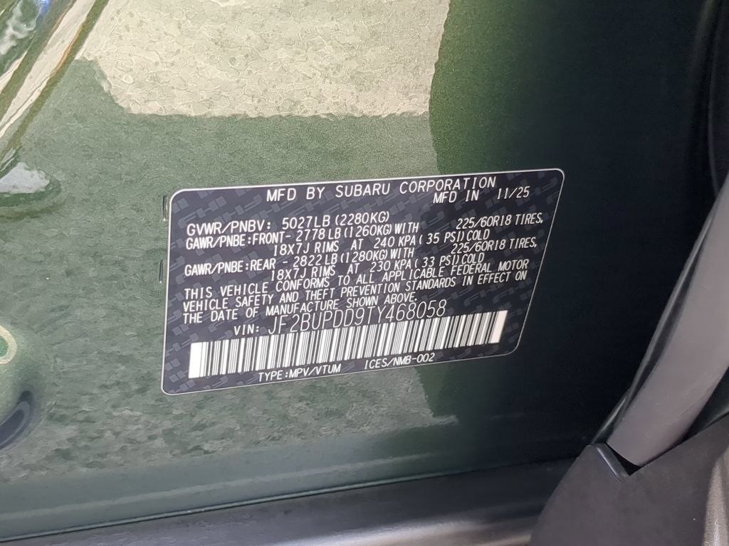 Certified 2026 Subaru Outback Limited AWD/4WD image 36