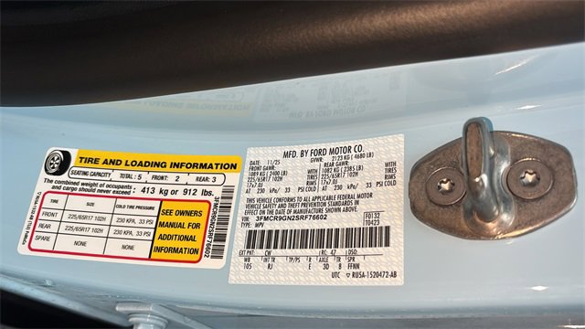 New 2025 Ford Bronco Sport Heritage w/ Convenience Package image 35