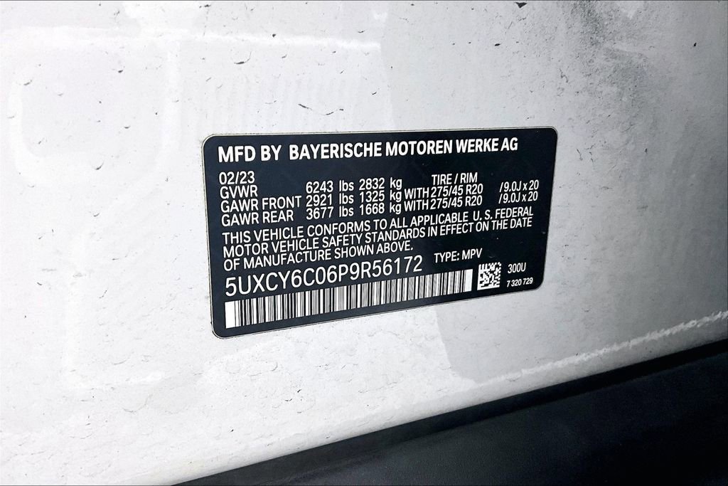 Used 2023 BMW X6 xDrive40i w/ Premium Package image 41
