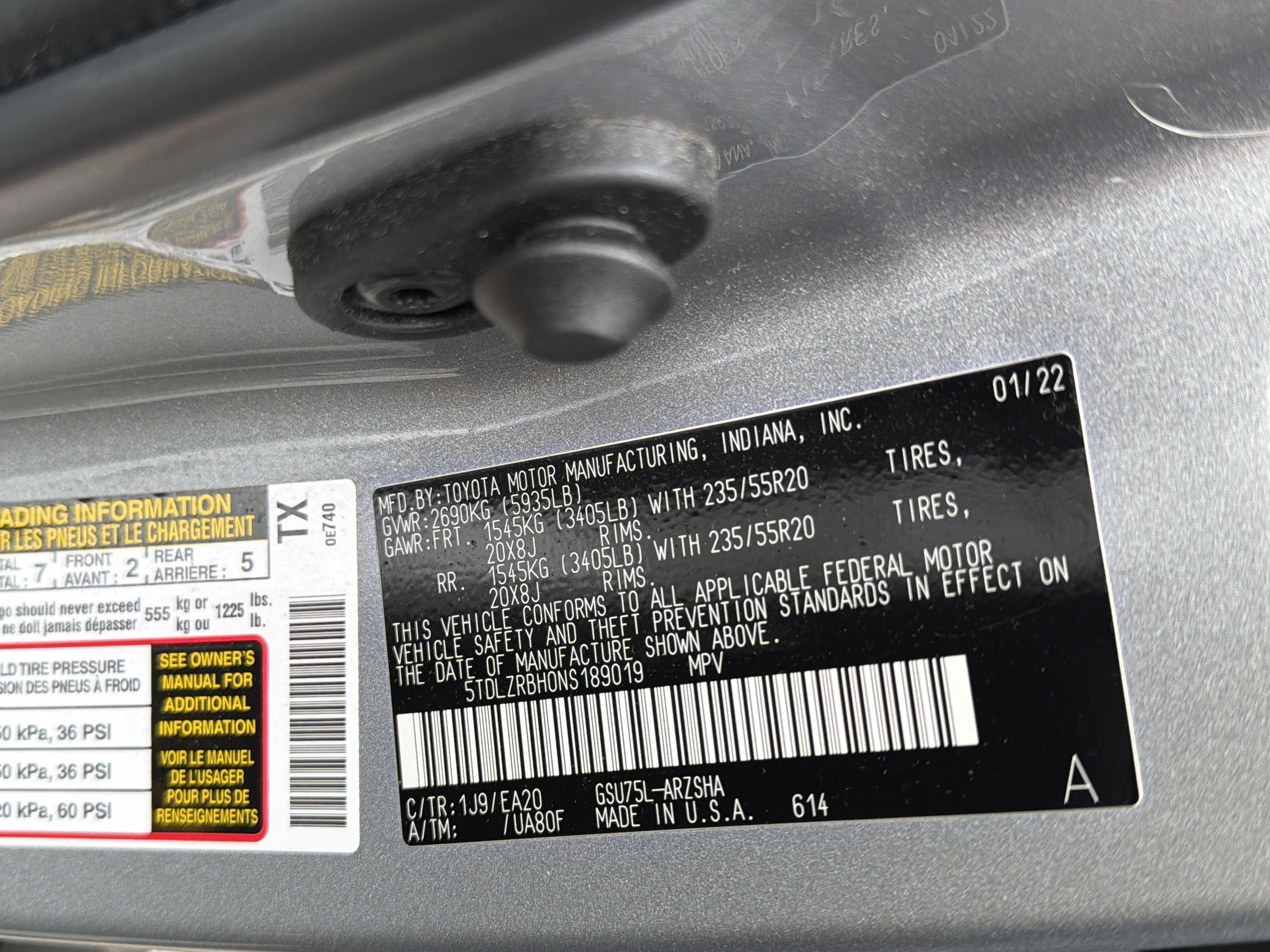 Used 2022 Toyota Highlander XSE AWD/4WD image 29