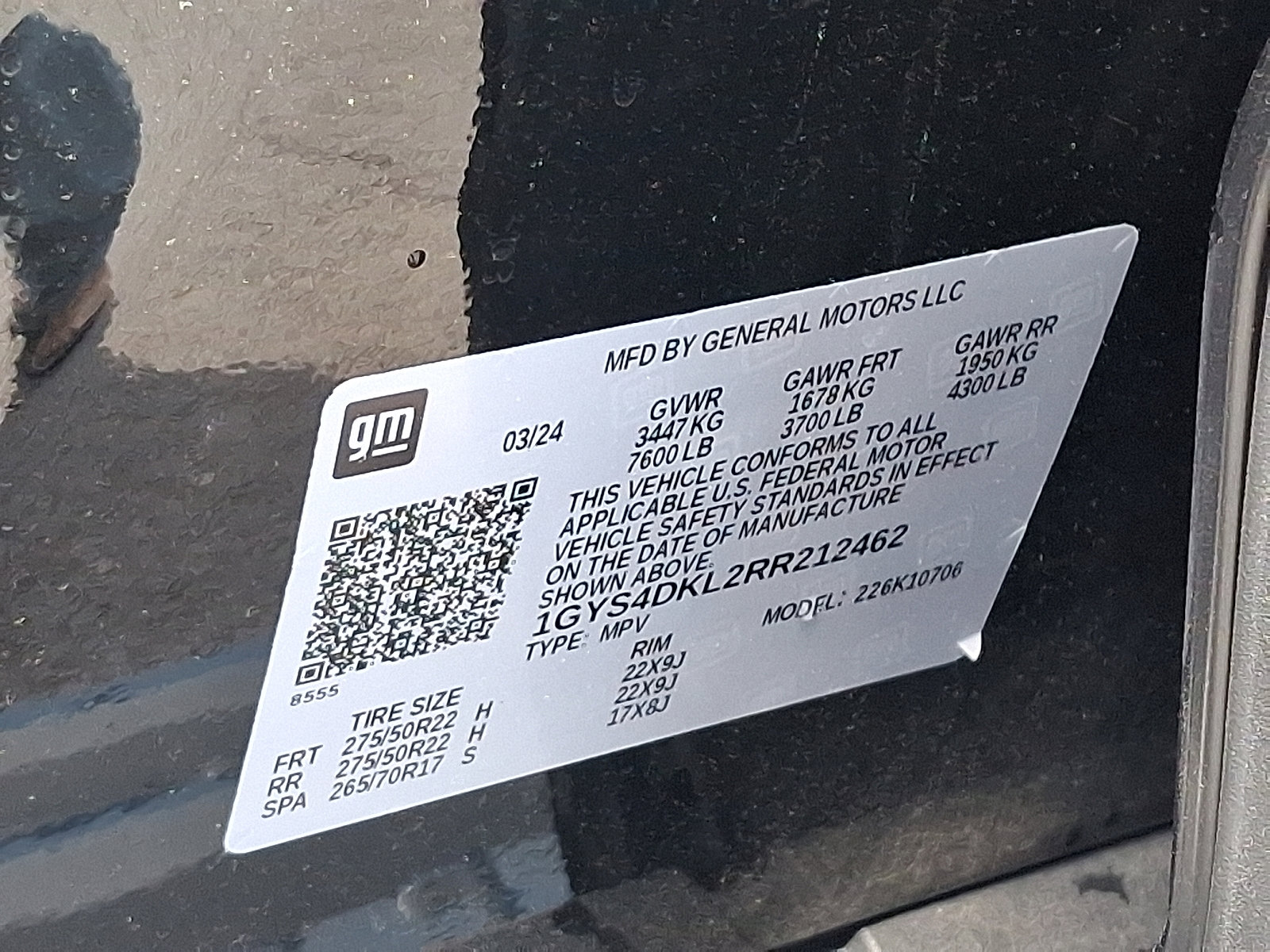 Certified 2024 Cadillac Escalade Premium Luxury Platinum image 26