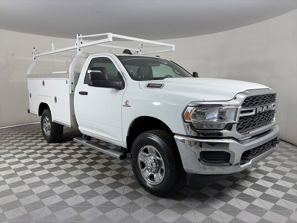 Used 2024 RAM 3500 Tradesman w/ Chrome Appearance Group AWD/4WD 360° Tour
