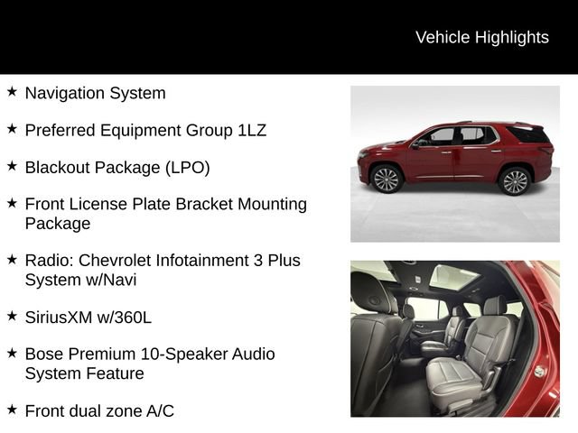 Certified 2023 Chevrolet Traverse Premier AWD/4WD image 27