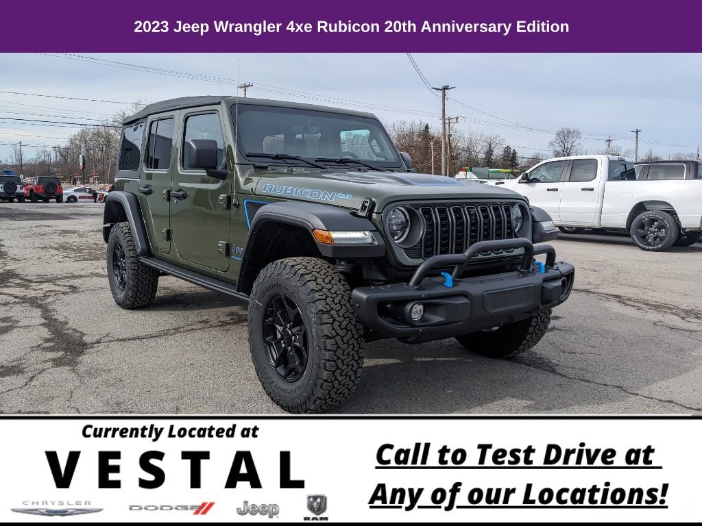 Used 2023 Jeep Wrangler Unlimited Rubicon 4xe