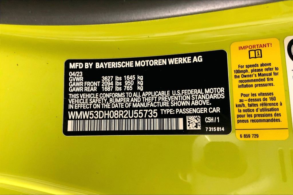 Certified 2024 MINI Cooper S FWD image 32