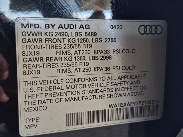 Certified 2023 Audi Q5 2.0T Premium Plus w/ Premium Plus Package AWD/4WD image 25