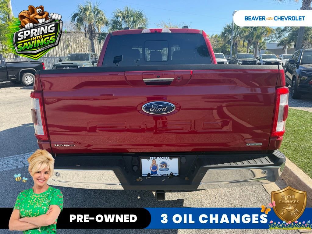 Used 2022 Ford F150 Lariat w/ Equipment Group 502A High image 5