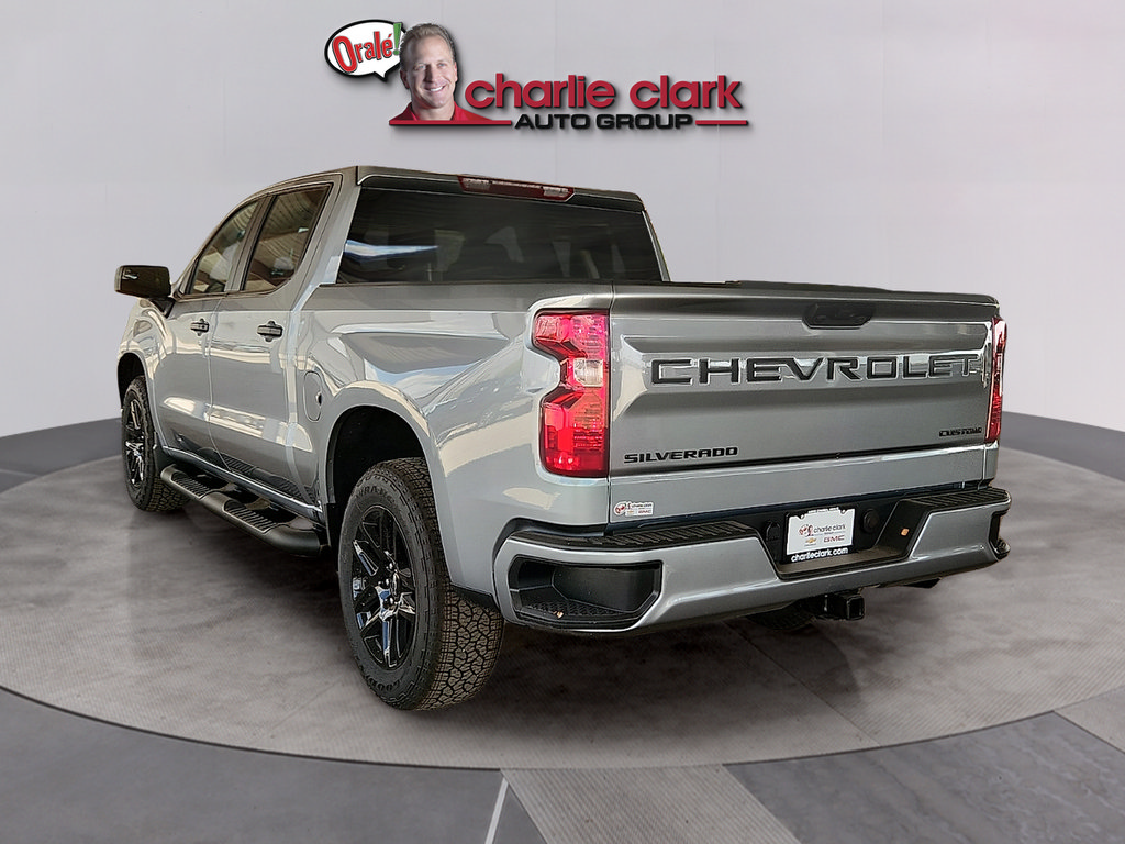 New 2026 Chevrolet Silverado 1500 Custom w/ Turbomax Blackout Package RWD image 3