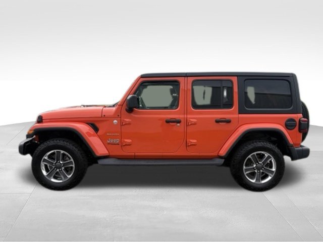 Used 2020 Jeep Wrangler Unlimited Sahara w/ Uconnect 4C Nav & Sound Group AWD/4WD image 13
