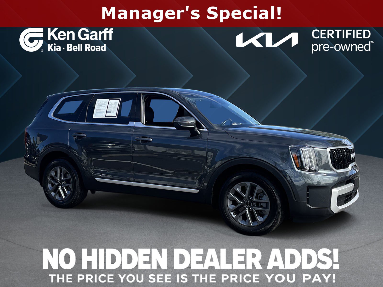 Certified 2024 Kia Telluride LX