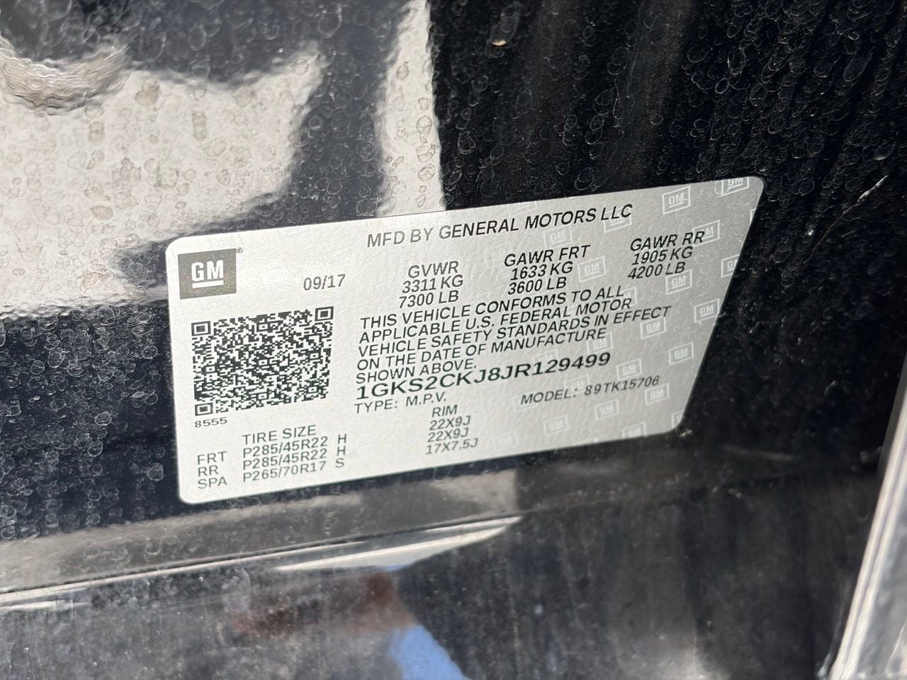Used 2018 GMC Yukon Denali w/ Open Road Package AWD/4WD image 14