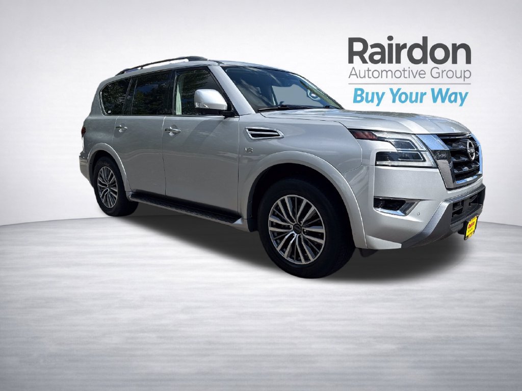Used 2021 Nissan Armada SL w/ Captain's Chairs Package AWD/4WD 360° Tour