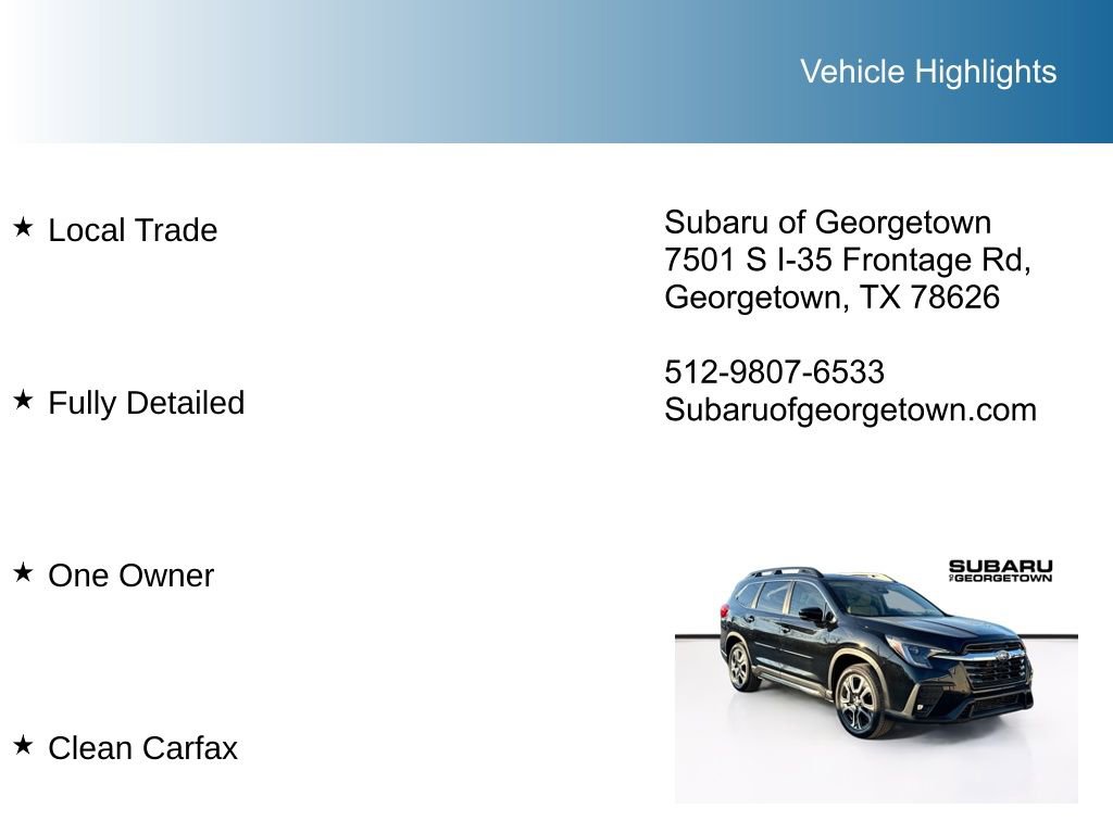 Certified 2025 Subaru Ascent Limited image 11