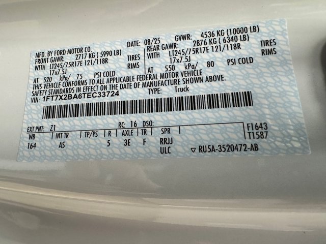 New 2026 Ford F250 XL image 31