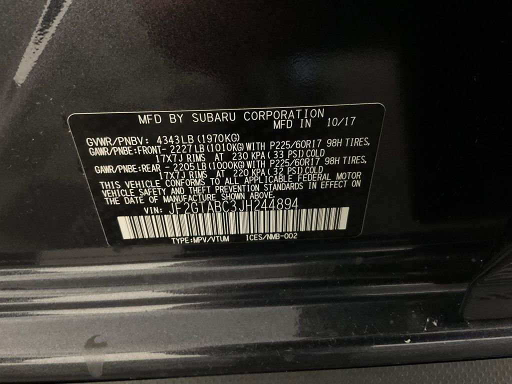 Used 2018 Subaru Crosstrek 2.0i Premium image 37