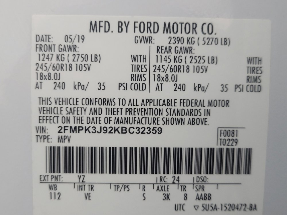Used 2019 Ford Edge SEL w/ Equipment Group 201A image 33